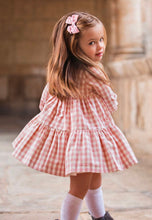 Load image into Gallery viewer, AW23 Gingham Bow Dress