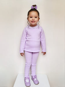 SS24 Lilac legging set