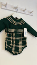 Load image into Gallery viewer, AW23 BOTTLE GREEN Knit Romper