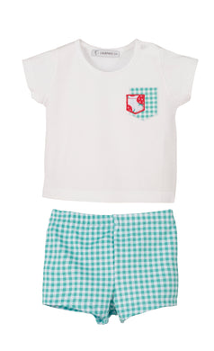 SS24 Swim short & Tshirt Set