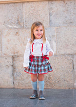 Load image into Gallery viewer, AW23 Frill tartan Jam pant skirt set