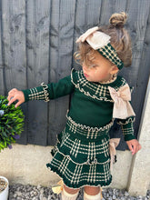Load image into Gallery viewer, AW23 BOTTLE GREEN Skirt &amp; Jumper set