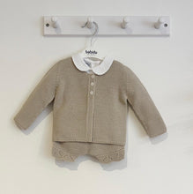 Load image into Gallery viewer, AW24 Sand knitted 3 peice set