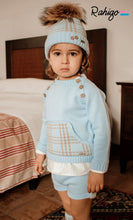 Load image into Gallery viewer, AW23 baby blue Rahigo Shorts set