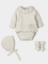 Load image into Gallery viewer, AW23 natural knitted set