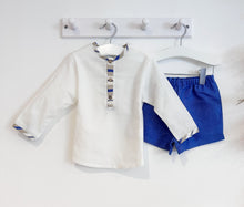 Load image into Gallery viewer, SS23 Blue Stripe Shirt set