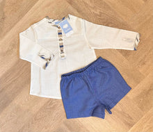 Load image into Gallery viewer, SS23 Blue Stripe Shirt set