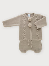 Load image into Gallery viewer, AW23 Beige Knit Set