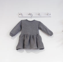 Load image into Gallery viewer, Grey knit dress