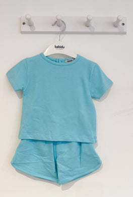 SS23 Turquoise Towelling set