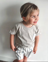 Load image into Gallery viewer, SS23 Beige Stripe Shorts set