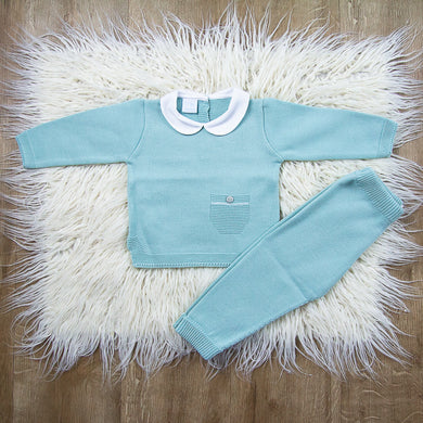 Knitted Pocket Tracksuit