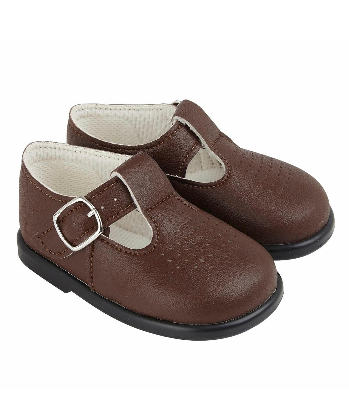 Brown First Walker Shoes