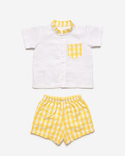 Load image into Gallery viewer, SS23 Yellow Gingham Set