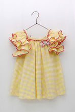 Load image into Gallery viewer, SS23 Yellow Frill Dress